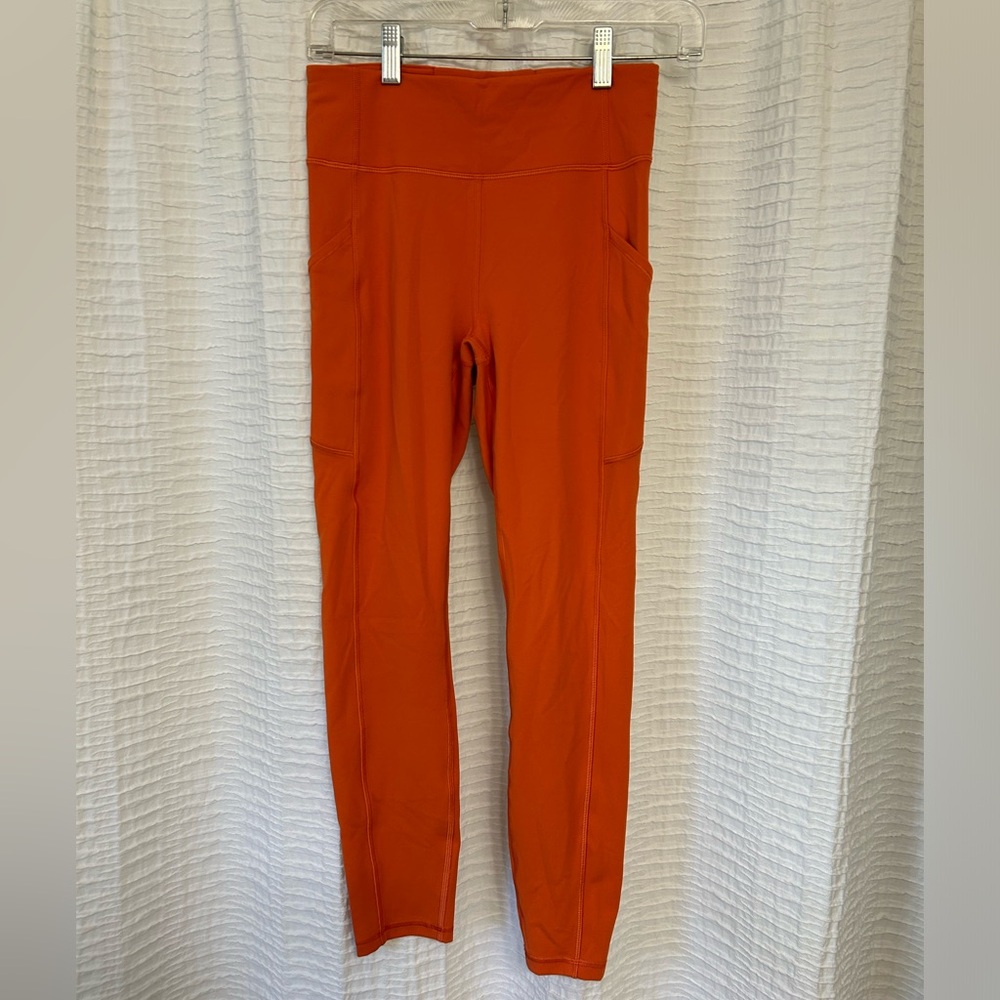 Lululemon invigorate legging in brick